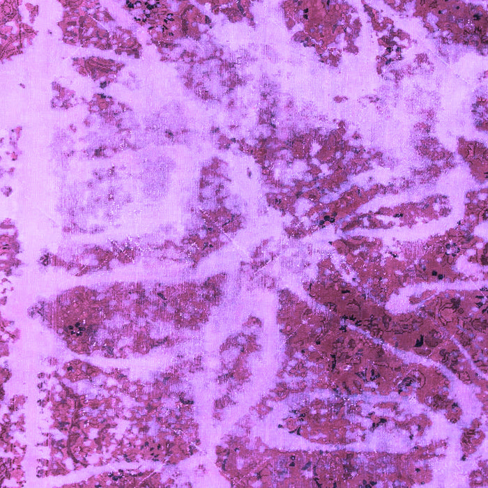 Machine Washable Abstract Purple Modern Area Rugs, wshabs1143pur