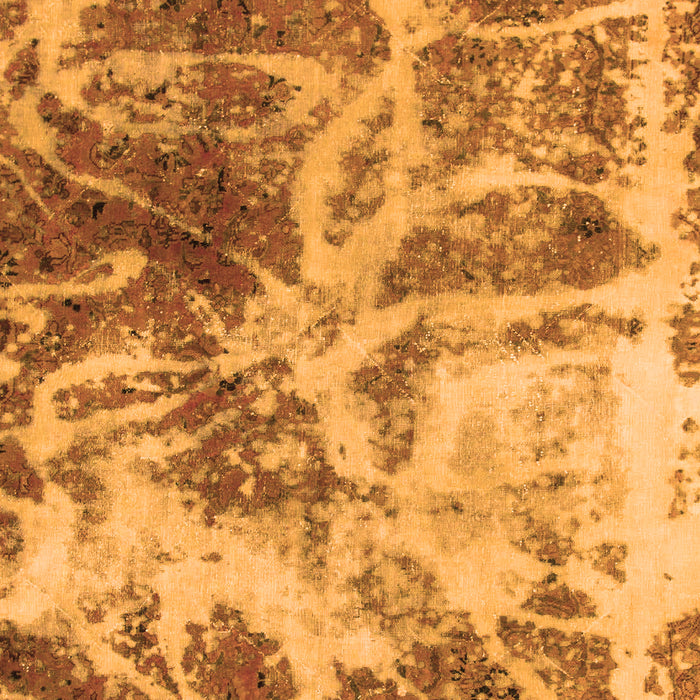 Abstract Orange Modern Rug, abs1143org