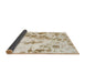 Sideview of Abstract Brown Modern Rug, abs1144