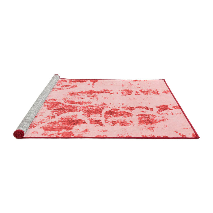 Modern Red Washable Rugs