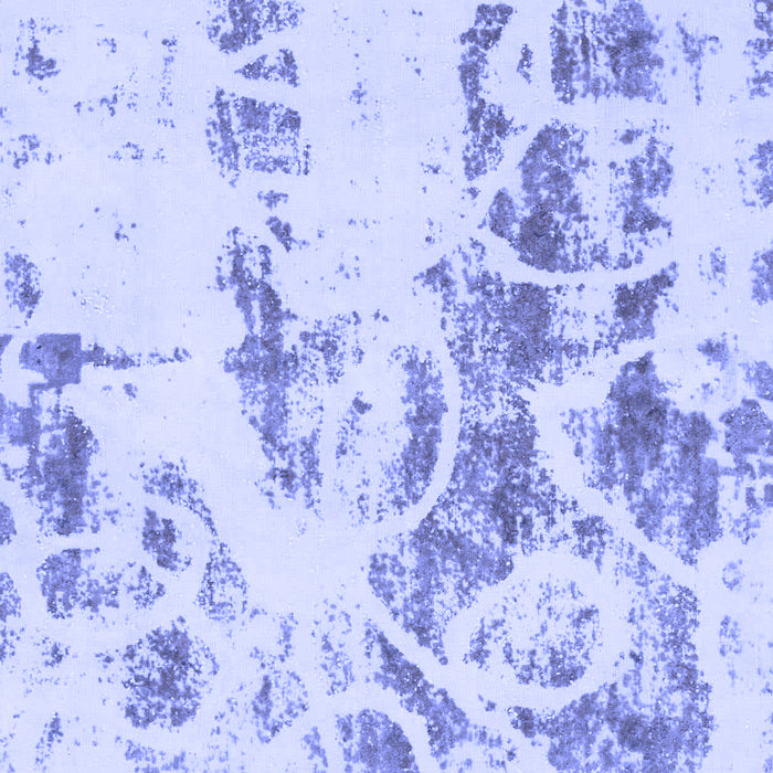 Machine Washable Abstract Blue Modern Rug, wshabs1144blu