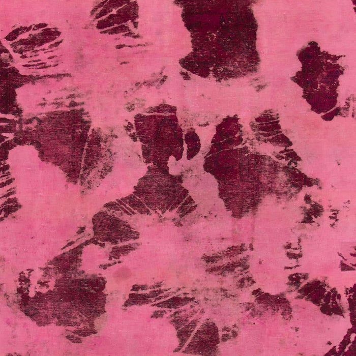 Machine Washable Abstract Violet Red Pink Rug, wshabs1145