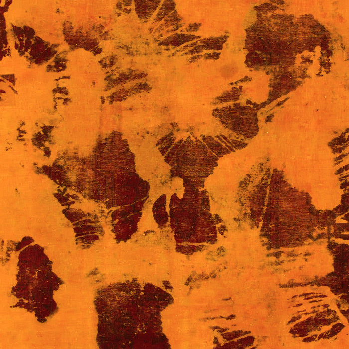 Abstract Yellow Modern Rug, abs1145yw