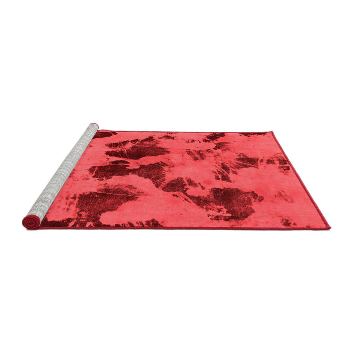 Modern Red Washable Rugs