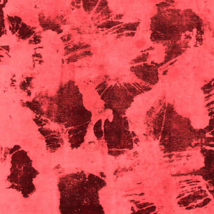 Machine Washable Abstract Red Modern Rug, wshabs1145red