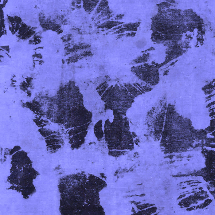 Abstract Blue Modern Rug, abs1145blu