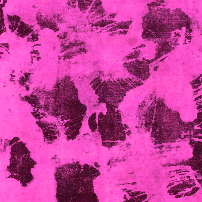 Machine Washable Abstract Pink Modern Rug, wshabs1145pnk