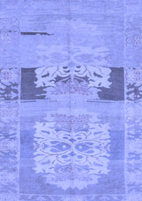 Abstract Blue Modern Rug, abs1146blu