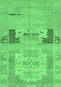 Abstract Emerald Green Modern Rug, abs1146emgrn