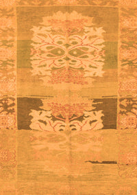 Abstract Orange Modern Rug, abs1146org