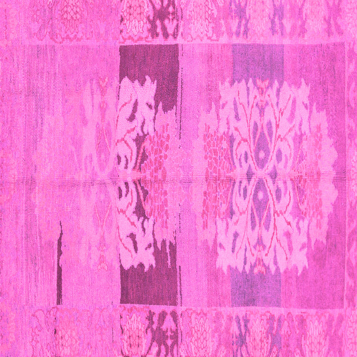 Square Abstract Pink Modern Rug, abs1146pnk