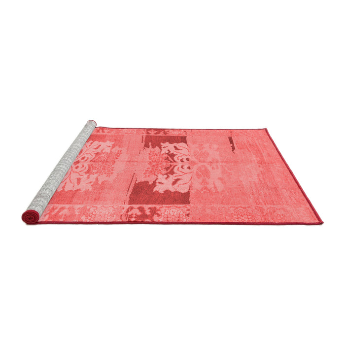 Modern Red Washable Rugs