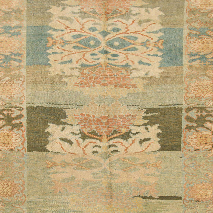 Machine Washable Abstract Metallic Gold Rug, wshabs1146