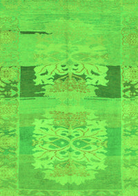 Abstract Green Modern Rug, abs1146grn