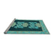 Sideview of Machine Washable Abstract Light Blue Modern Rug, wshabs1147lblu