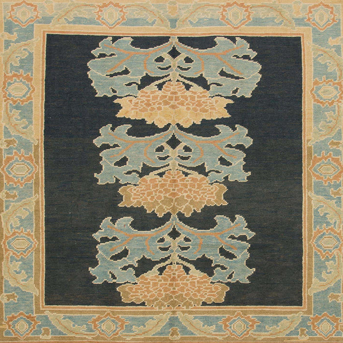 Square Machine Washable Abstract Coffee Brown Rug, wshabs1147