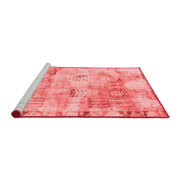 Modern Red Washable Rugs