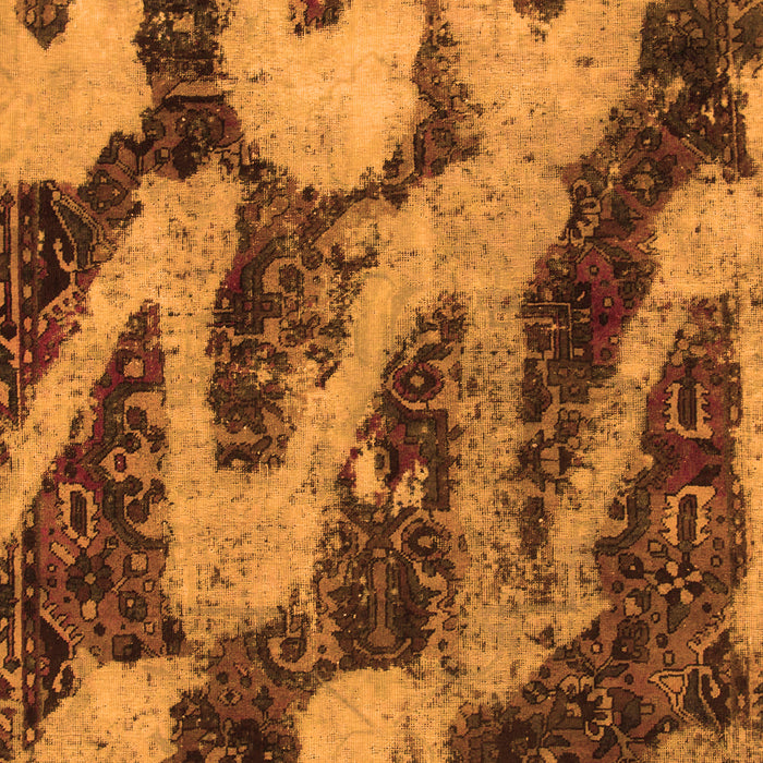 Machine Washable Abstract Orange Modern Area Rugs, wshabs1149org