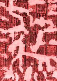 Abstract Red Modern Rug, abs1150red