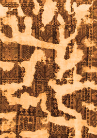 Abstract Orange Modern Rug, abs1150org