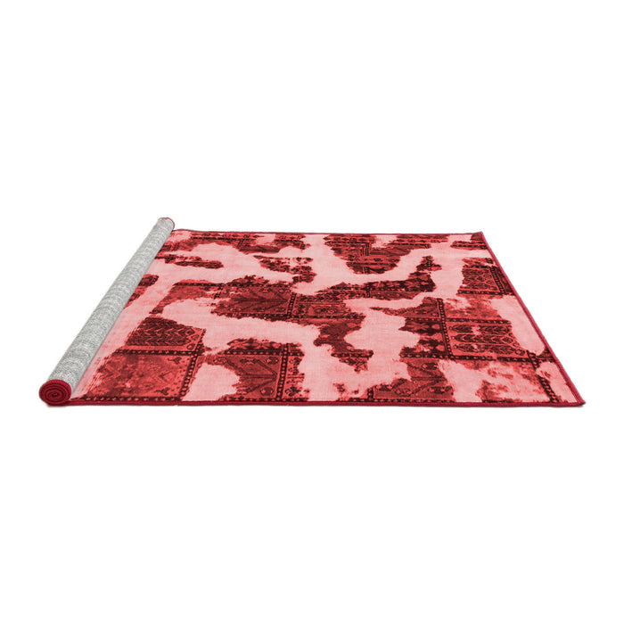 Modern Red Washable Rugs