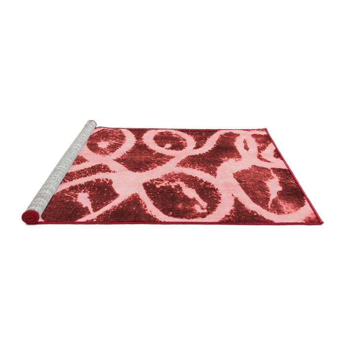 Modern Red Washable Rugs