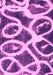 Machine Washable Abstract Pink Modern Rug, wshabs1151pnk