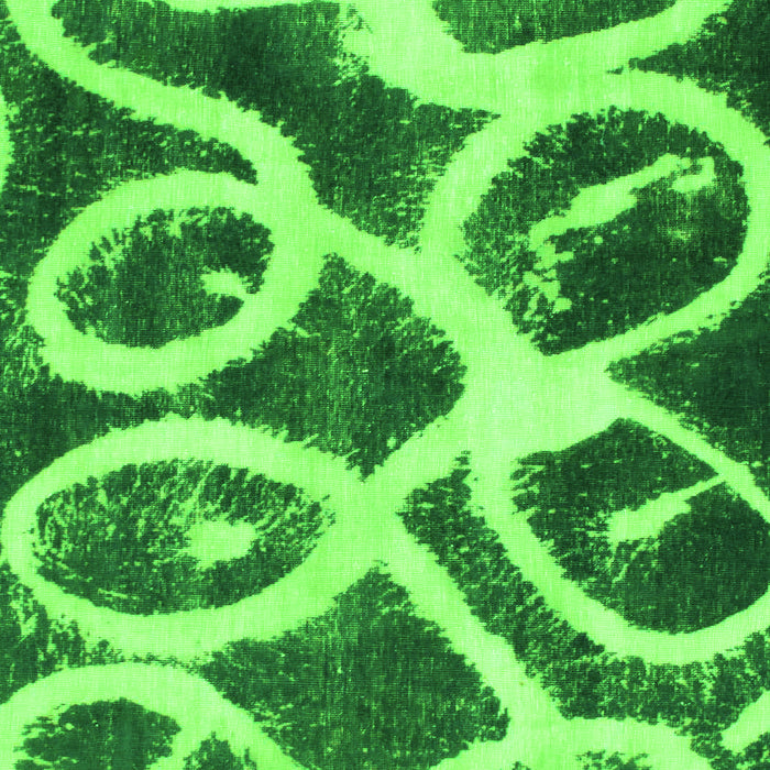 Abstract Green Modern Rug, abs1151grn