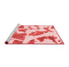 Modern Red Washable Rugs