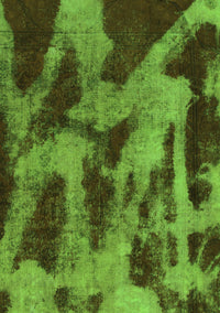 Abstract Green Modern Rug, abs1153grn