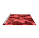 Modern Red Washable Rugs