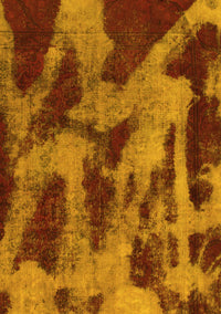 Abstract Yellow Modern Rug, abs1153yw