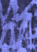Machine Washable Abstract Blue Modern Rug, wshabs1153blu