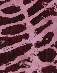 Machine Washable Abstract Dark Pink Rug, wshabs1154