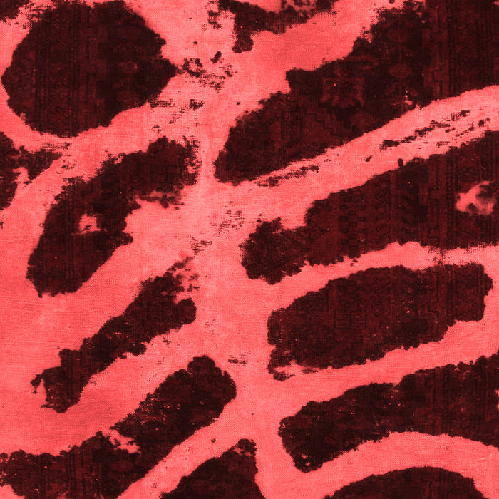 Machine Washable Abstract Red Modern Rug, wshabs1154red