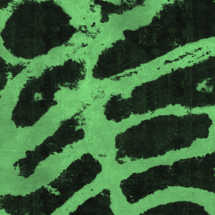 Abstract Emerald Green Modern Rug, abs1154emgrn