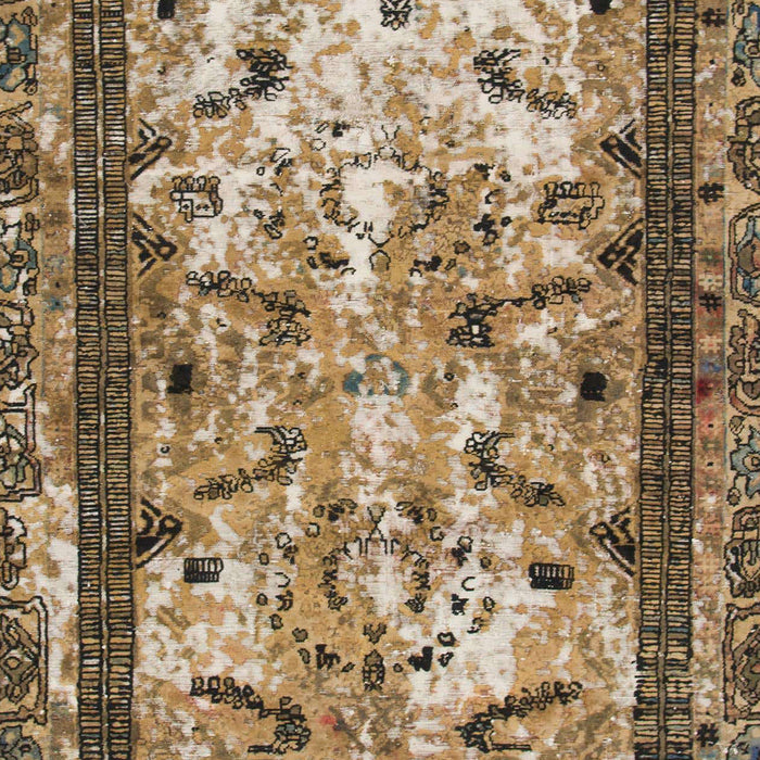 Machine Washable Abstract Brown Sugar Brown Rug, wshabs1155