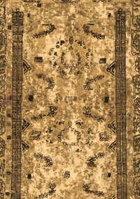 Abstract Brown Modern Rug, abs1155brn