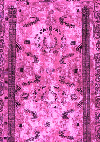 Abstract Pink Modern Rug, abs1155pnk