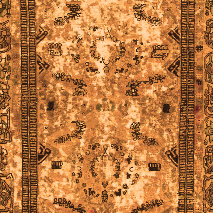 Machine Washable Abstract Orange Modern Area Rugs, wshabs1155org