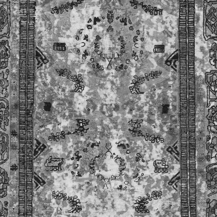 Machine Washable Abstract Gray Modern Rug, wshabs1155gry