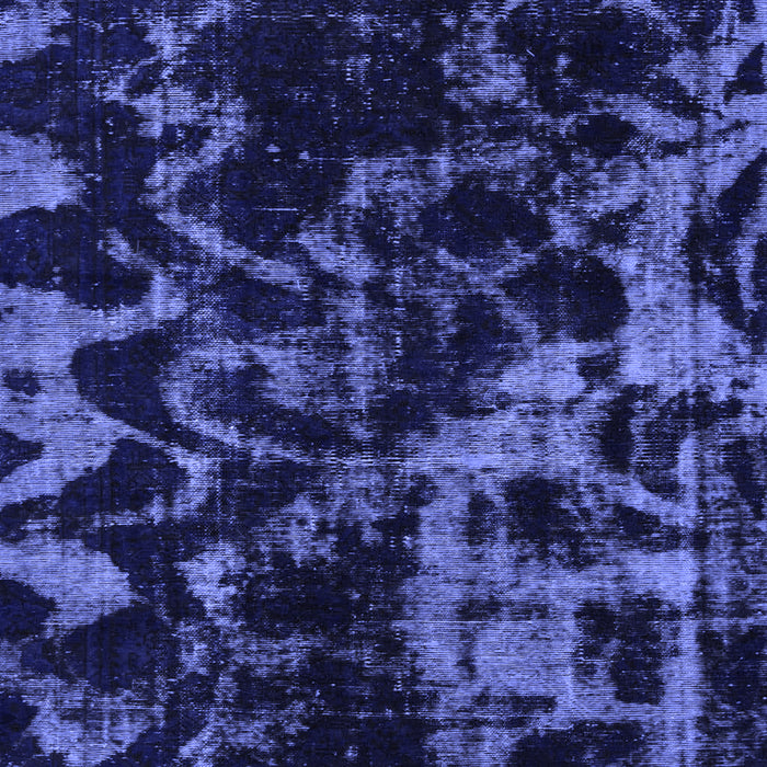 Abstract Blue Modern Rug, abs1156blu
