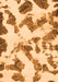 Machine Washable Abstract Orange Modern Area Rugs, wshabs1157org