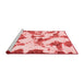 Modern Red Washable Rugs