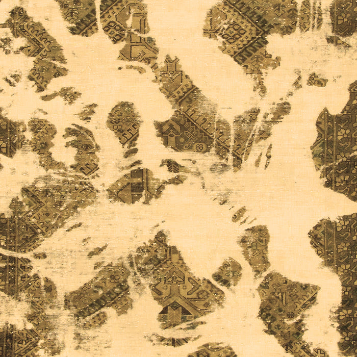 Abstract Brown Modern Rug, abs1157brn