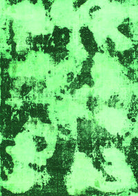 Abstract Green Modern Rug, abs1158grn