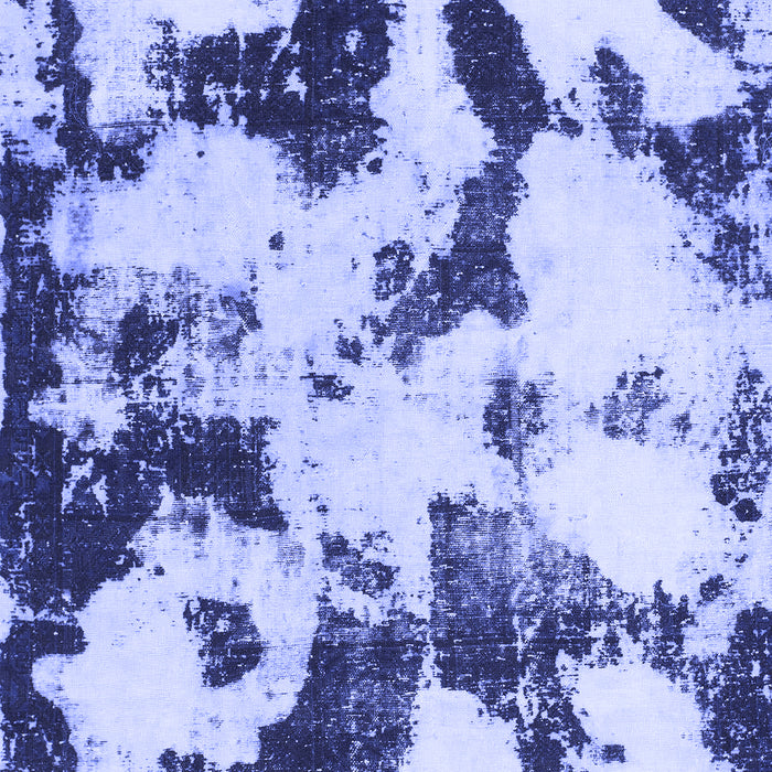 Abstract Blue Modern Rug, abs1158blu