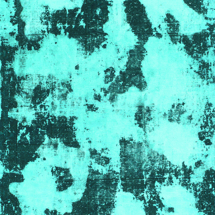 Abstract Turquoise Modern Rug, abs1158turq