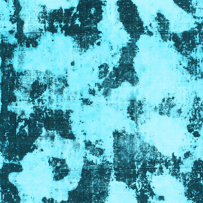 Abstract Light Blue Modern Rug, abs1158lblu