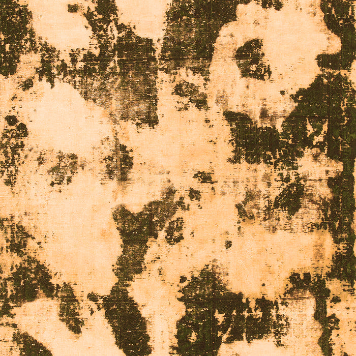 Abstract Orange Modern Rug, abs1158org